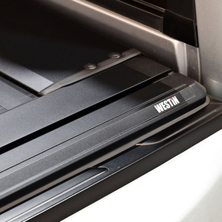 Westin 22-26 Toyota Tundra 5ft 5in. (66in.) Bed Electric Retractable Tonneau Cover - Black