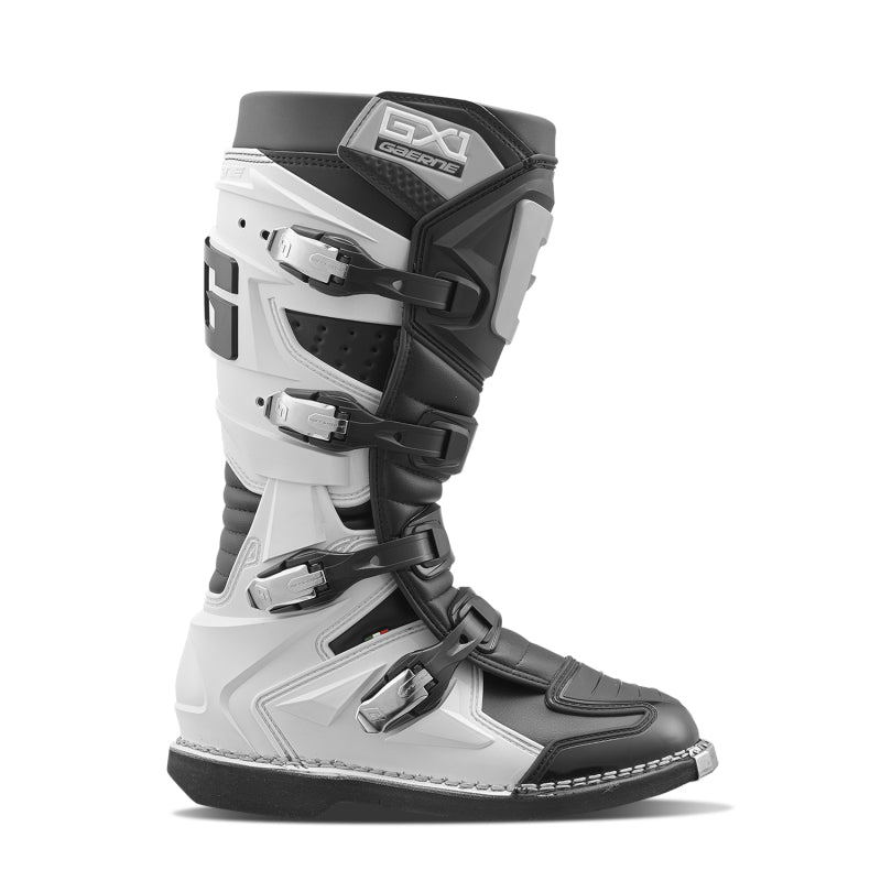 Gaerne GX1 Boot Black/White/Grey Size - 10.5