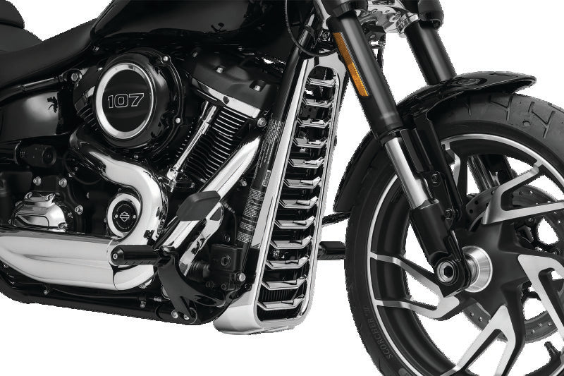 Kuryakyn Precision Chin Spoiler M8 Softail Models - Chrome