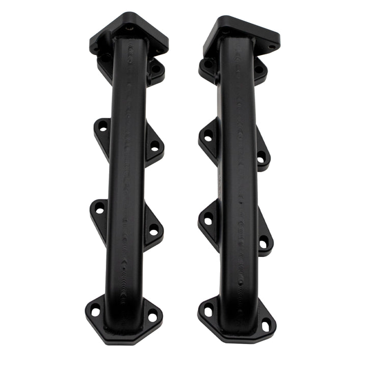 Wehrli 01-04 Duramax LB7 Billet Exhaust Manifold & SS Up Pipes w/ Gaskets and ARP Hardware