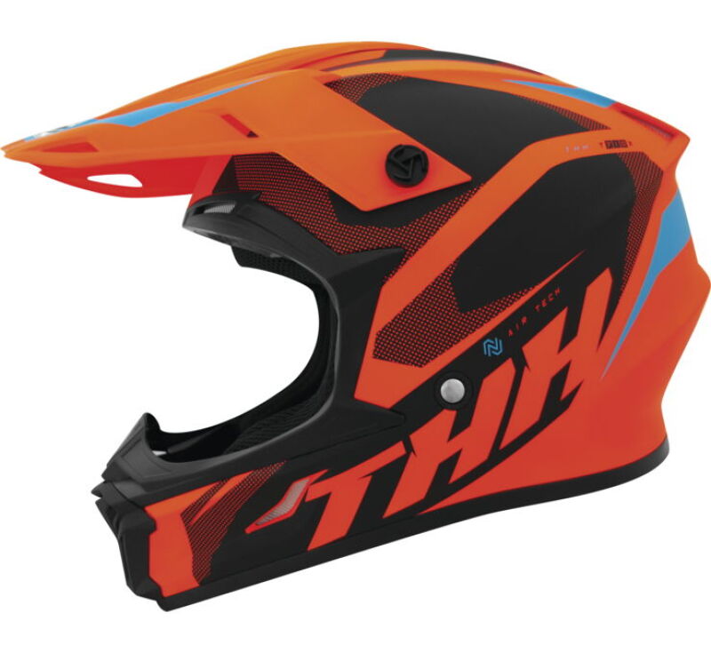 THH Helmets T710XR Airtech Orange/Black -Large