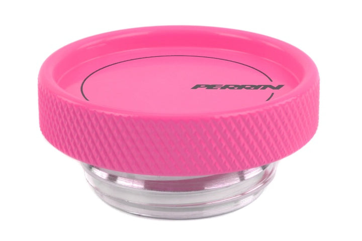 PERRIN 02-26 Subaru Impreza/WRX/STI & 13-25 Crosstrek/BRZ/FR-S/GR86/GR86 Oil Fill Cap - Hyper Pink