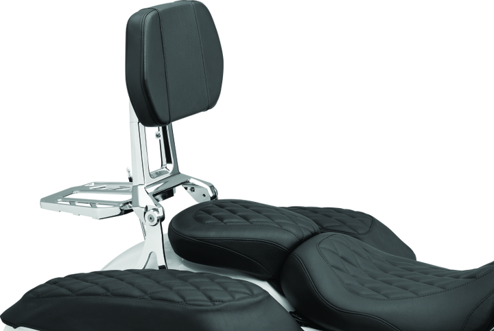 Kuryakyn Neo Driver & Passenger Backrest Chrome