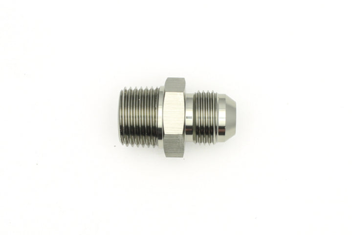 DeatschWerks 8AN Male Flare To 1/2in. Male NPT Adapter