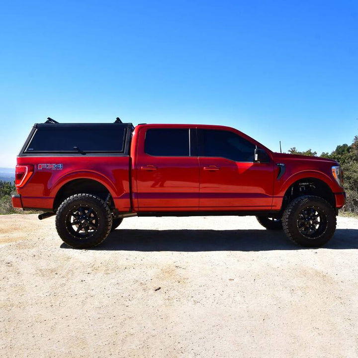 Westin 22-24 Toyota Tundra CC 5.5ft. Bed EXP Truck Cap - Black (Box 1 ONLY)