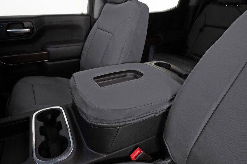 Covercraft 21-24 Ford Bronco Endura PrecisionFit Custom Front Row Seat Covers - Silver/Silver