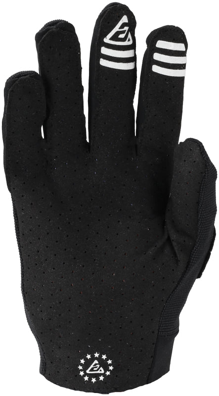 Answer Aerlite Gloves Black/White Youth - Small