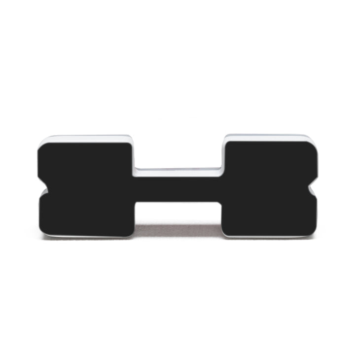 ORACLE Lighting Universal Illuminated LED Letter Badges - Matte Blk Surface Finish - X