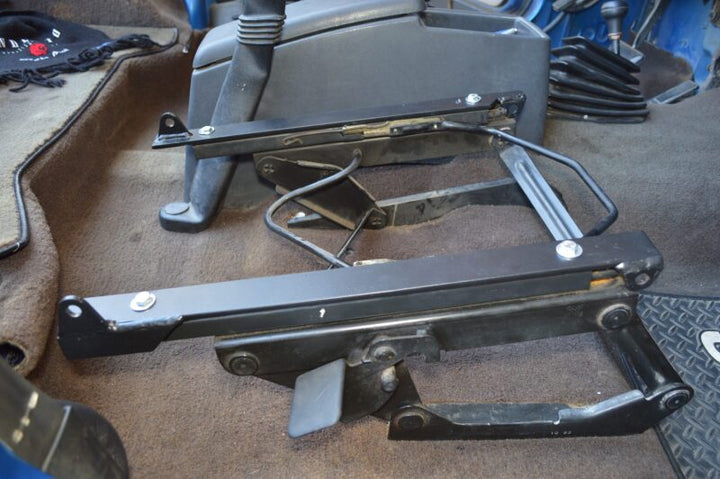 PRP Premier High Back Suspension Seats Kit for Jeep Wrangler CJ7/YJ (Pair) - Black