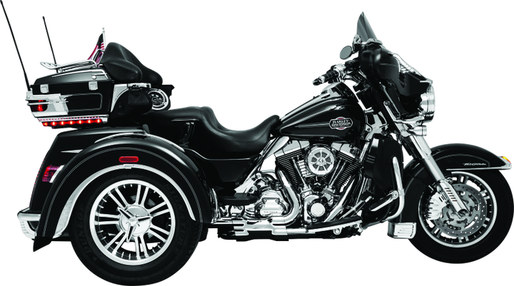 Kuryakyn Passenger Drink Holder With Basket 98-13 Touring Right Side Chrome