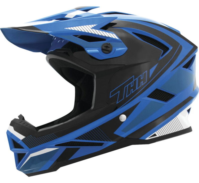 THH Helmets T-42 BMX Acceler Blue/White - 2XL