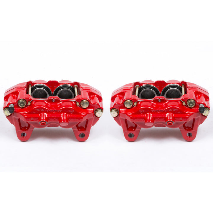 Power Stop 01-03 Toyota Sequoia Front Red Calipers w/o Brackets - Pair