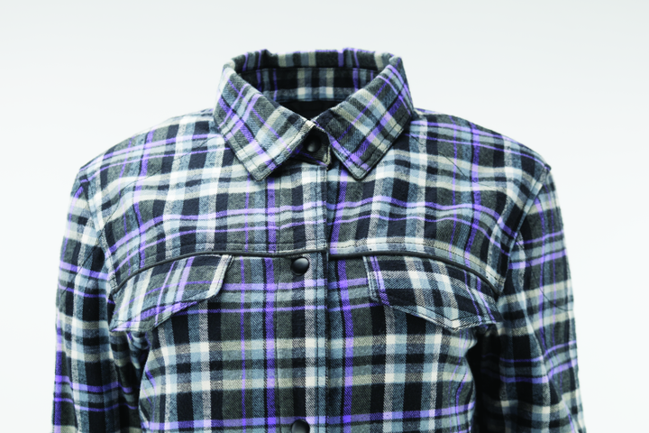 Kuryakyn Leather By River Road Cameo Flannel Moto Shirt Womens - Small