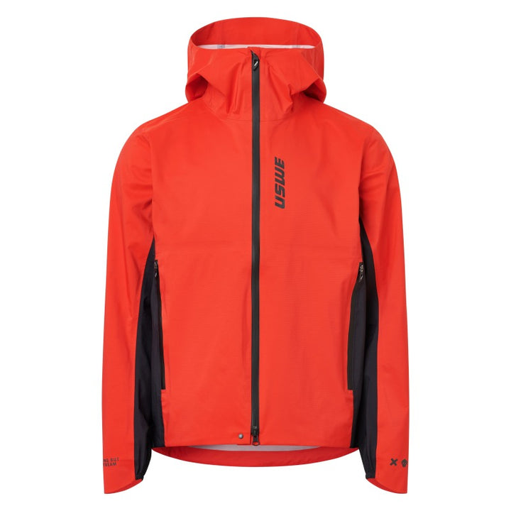 USWE Waterproof  MTB Jacket Flame Red - Medium