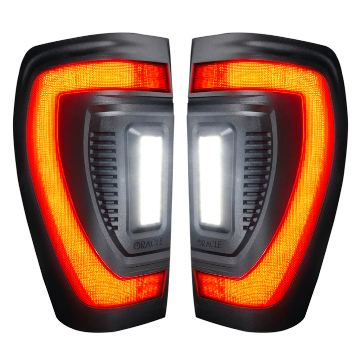 Oracle 19-23 GMC Sierra Flush Style LED Tail Lights - Factory Halogen