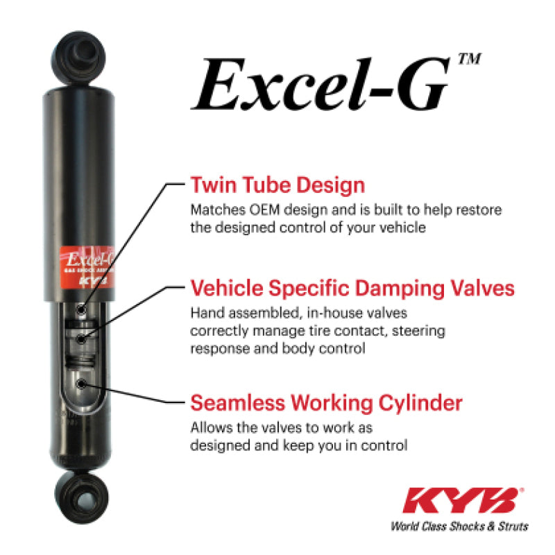 KYB 19-21 Chevrolet Silverado 1500 / GMC Sierra 1500 (w/ Off Road Package) Excel-G Shock - Rear