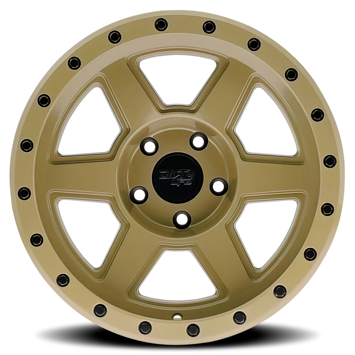 Dirty Life 9315 Compound 17x9 / 6x139.7 BP / -12mm Offset / 106mm Hub Desert Sand Wheel