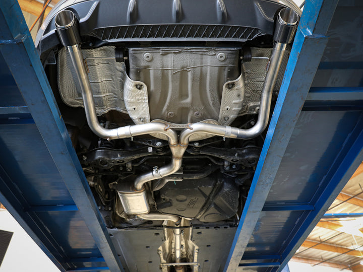 aFe 19-21 VW Jetta GLI (MKVII) L4-2.0L (t) MACH Force-Xp 304 SS Cat-Back Exhaust System Blue Tips