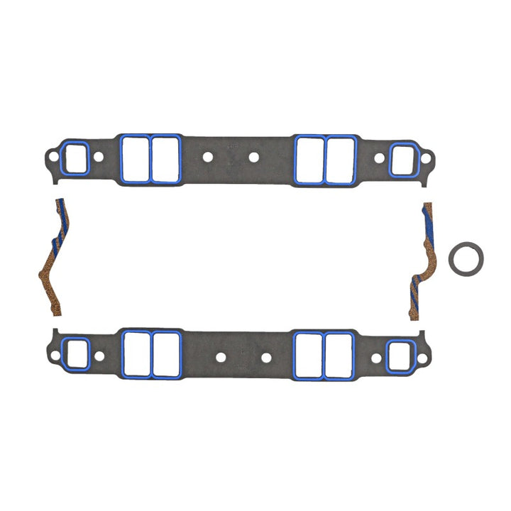 Fel-Pro SBC 2.21x1.31 Port .060in Pintoseal Intake Manifold Gasket Set