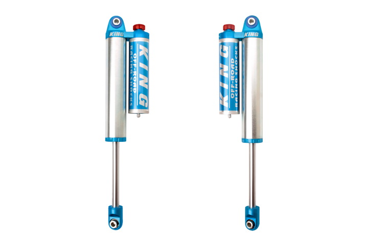 King Shocks 2016+ Nissan Titan XD Rear 2.5 Dia Piggyback Reservoir Shock w/Adjuster (Pair)
