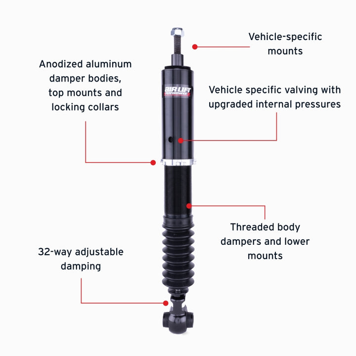 Air Lift Performance 19-25 Lexus ES300H/ES350 Rear Air Suspension Kit