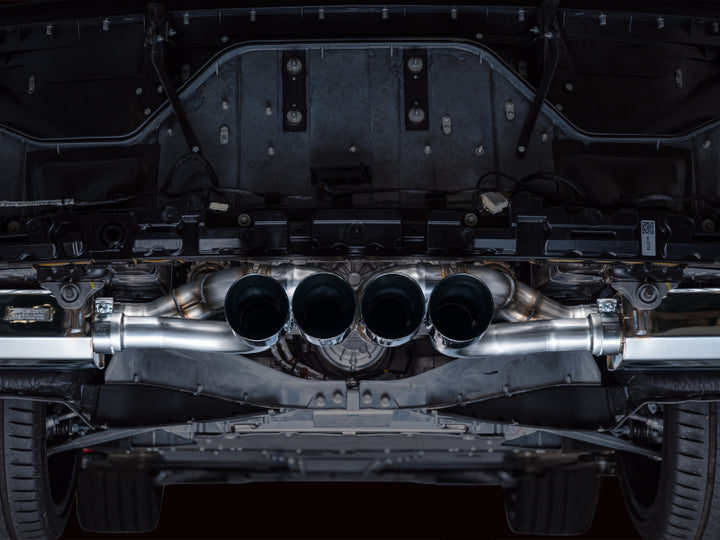 AWE Tuning 2023 C8 Corvette Z06 SwitchPath Cat-Back Exhaust - Diamond Black Tips