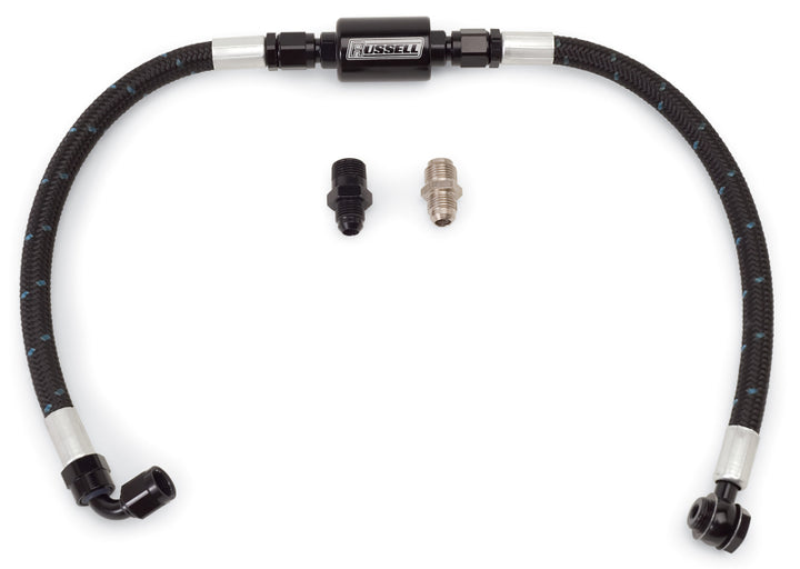 Edelbrock Fuel Hose Assembly Proclassic Finish w/ Competition Filter SBC