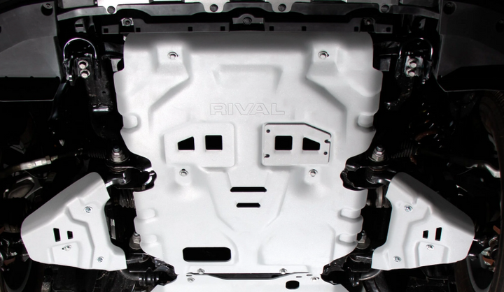 Rival 24-26 Toyota Tacoma Toyota 4Runner Toyota Land Cruiser Aluminum Engine Skid Plate