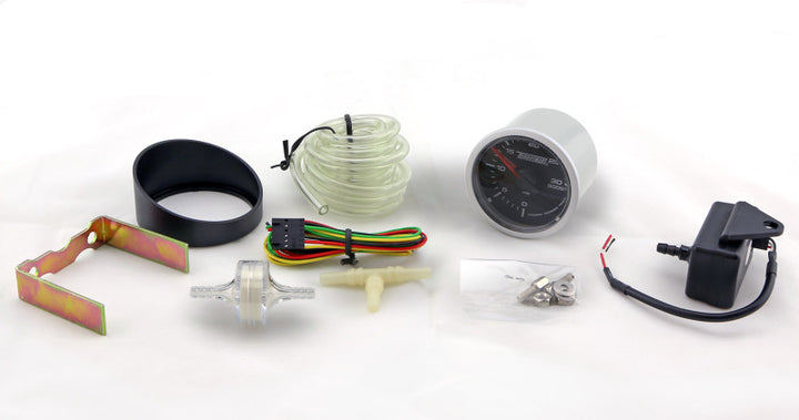 Turbosmart Vacuum/Boost Gauge 30psi 52mm - 2 1/16 (Stepper Motor)