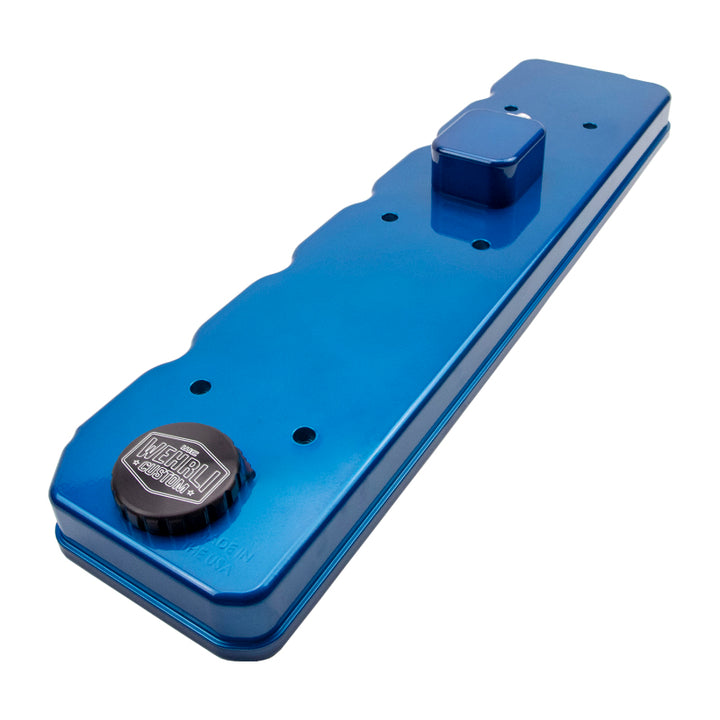 Wehrli 06-18 Cummins WCFab X D&J Precision Billet Valve Cover - Bengal Blue