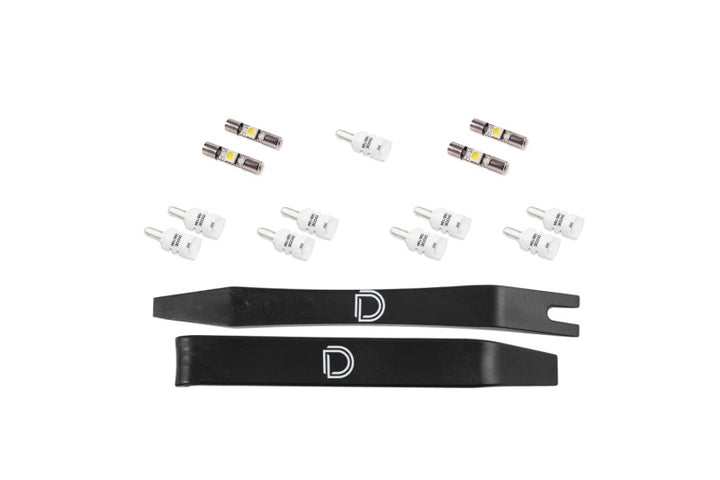 Diode Dynamics 11-21 Jeep Grand Cherokee Interior LED Kit Cool White Stage 1