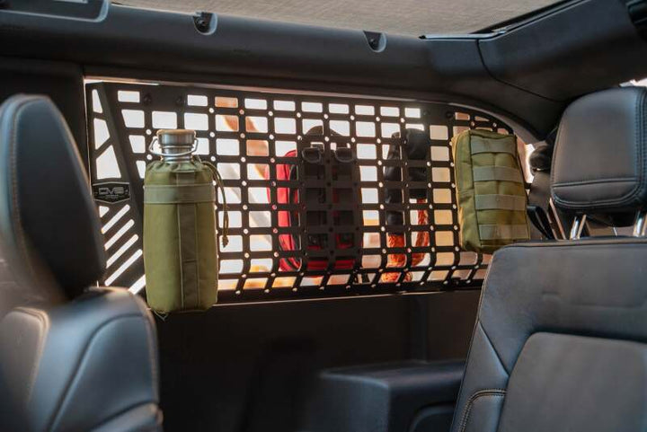 DV8 21-24 Ford Bronco 2-Door Rear Window Pocket Molle Panels