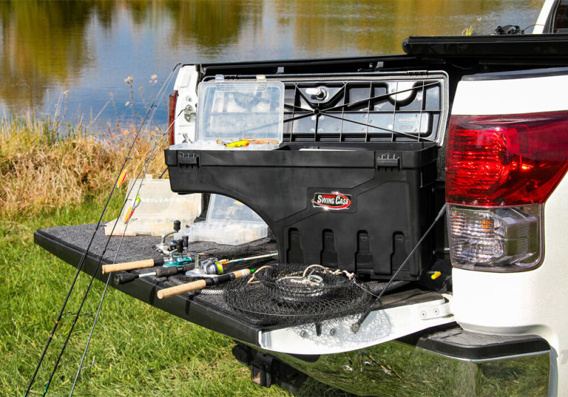 UnderCover 10-20 Volkswagen Amarok Passengers Side Swing Case - Black Smooth