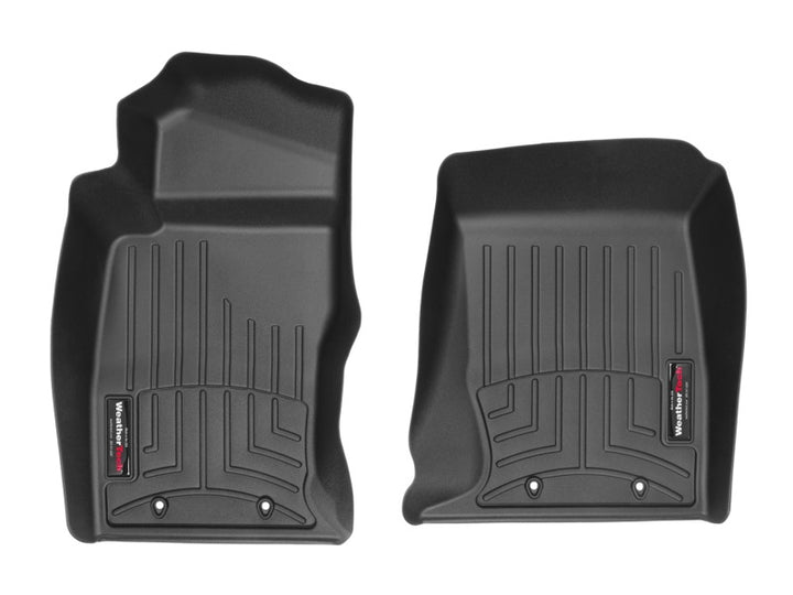 WeatherTech 2016+ Jaguar F-Type Front FloorLiner - Black (Fits Coupe/Convertible)