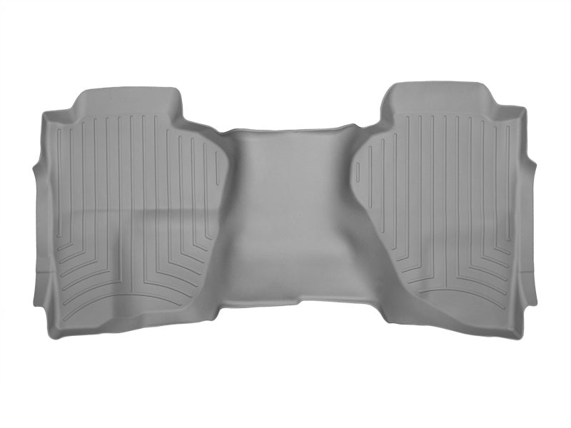 WeatherTech 2021+ GMC Yukon (incl. Denali) 2nd Row FloorLiner HP - Grey (Bucket Seating)
