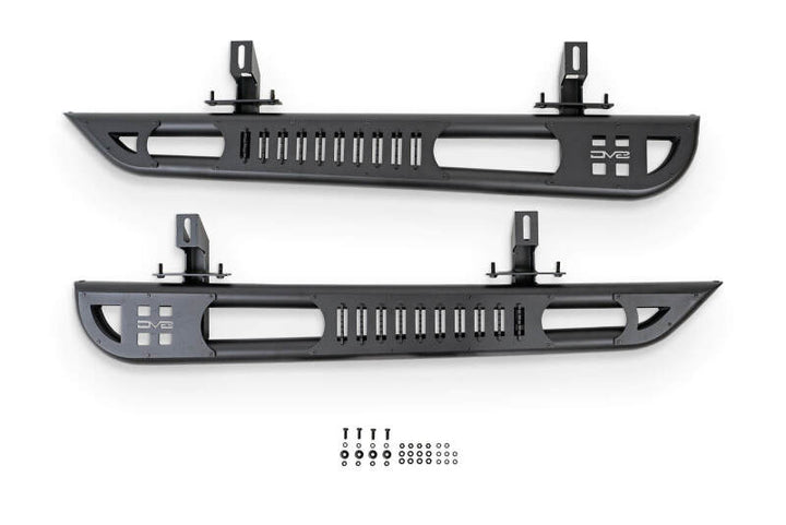 DV8 Offroad 2018+ Jeep Wrangler JL 2-Door Bolt-On OE Plus Side Steps
