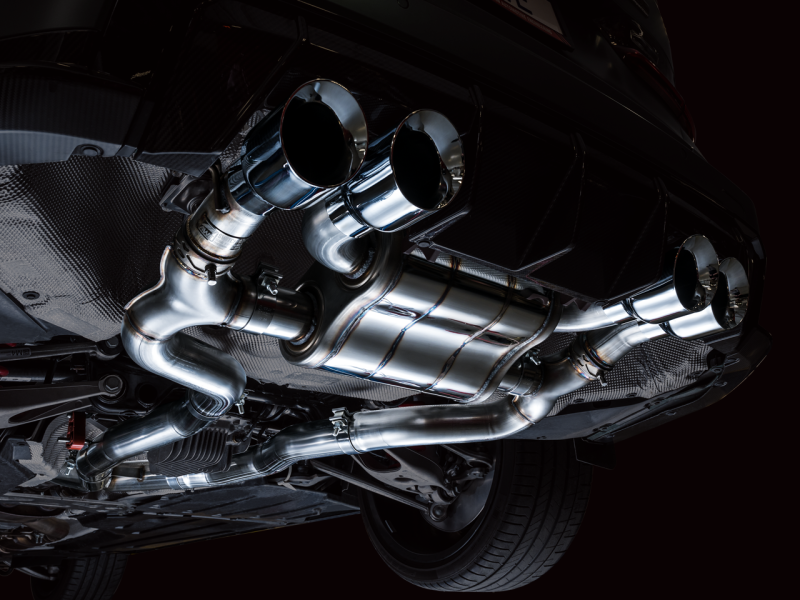 AWE Tuning SwitchPath Cat-Back Exhaust for BMW G8X M3/M4 - Chrome Silver Tips