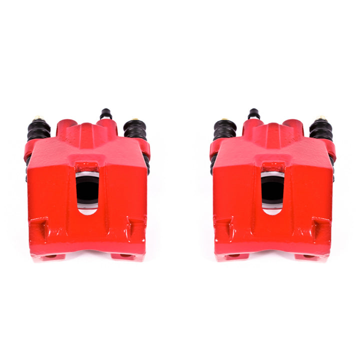 Power Stop 04-11 Ford F-150 Rear Red Calipers w/o Brackets - Pair