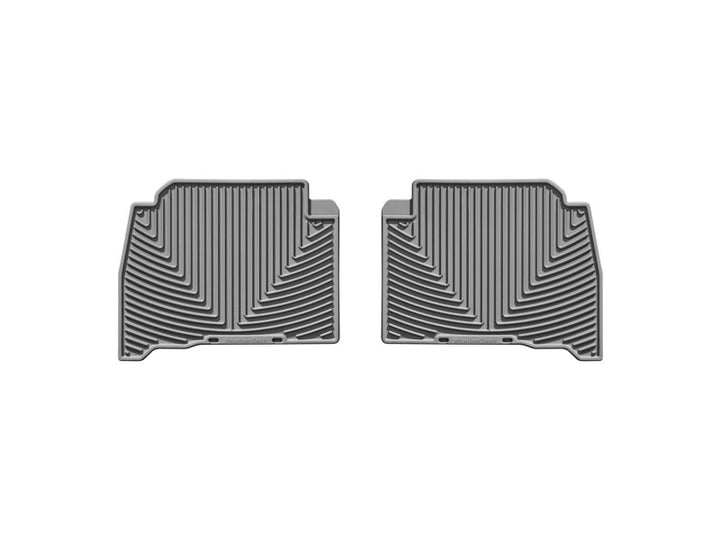 WeatherTech 08-13 Lexus LX570 Rear Rubber Mats - Grey