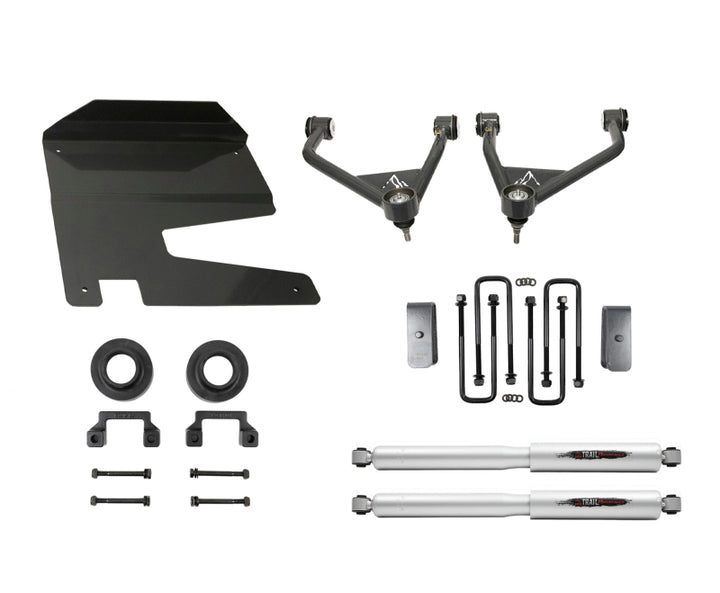 Belltech 2019-2021 Chevrolet Silverado / Sierra 4wd 4in Lift Kit Shocks Only