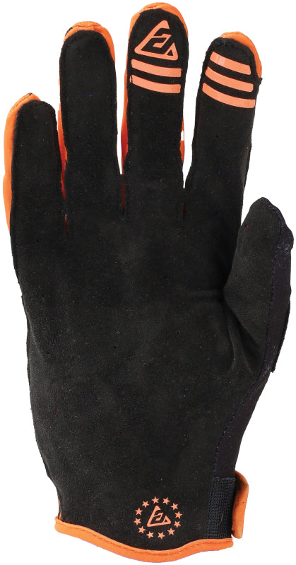 Answer Ascent Prix Gloves Hyper Orange/Black Youth - XS
