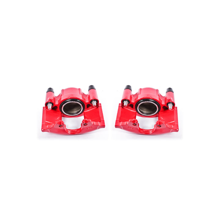 Power Stop 90-93 Cadillac Commercial Chassis Front Red Calipers w/o Brackets - Pair