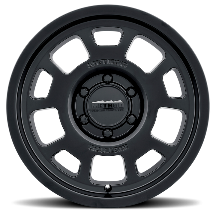 Method MR705 17x8.5 0mm Offset 5x5 71.5mm CB Matte Black Wheel