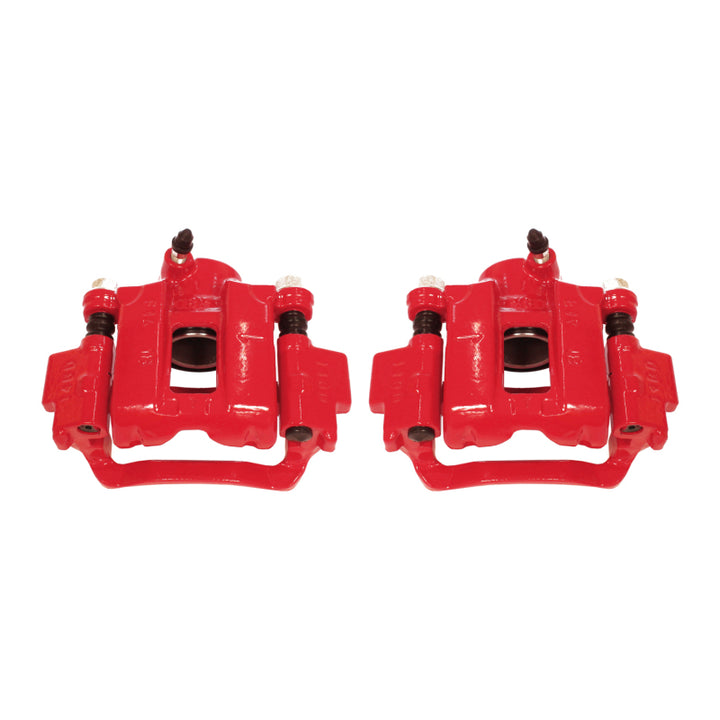 Power Stop 10-18 Lexus GX460 Rear Red Calipers w/Brackets - Pair