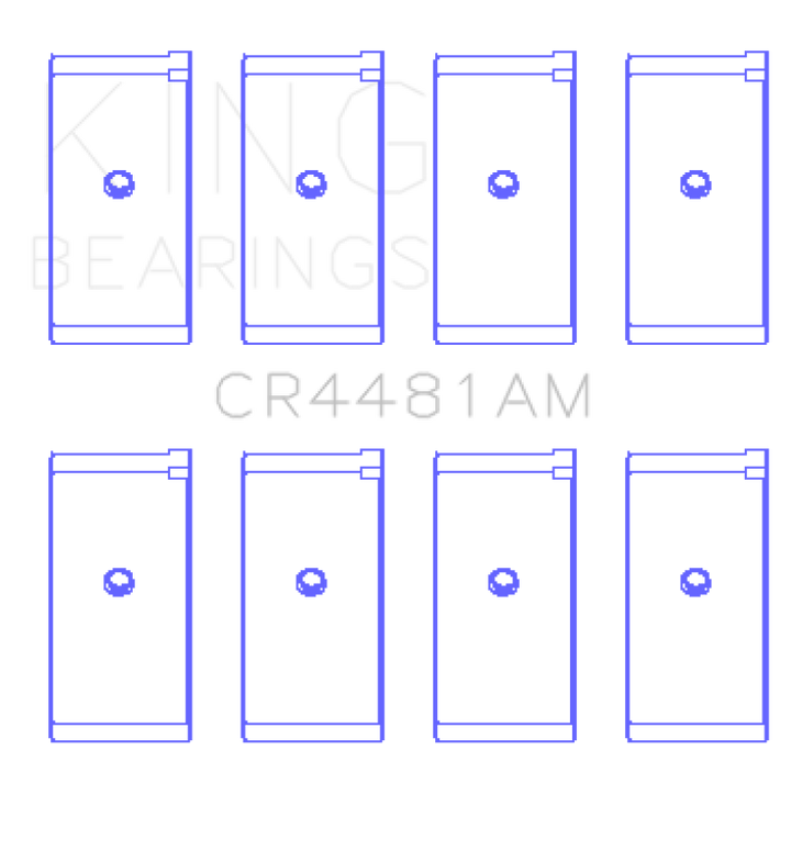 King Engine Bearings Mitsubishi G32/G63 (Size +1.0mm) Connecting Rod Bearing Set
