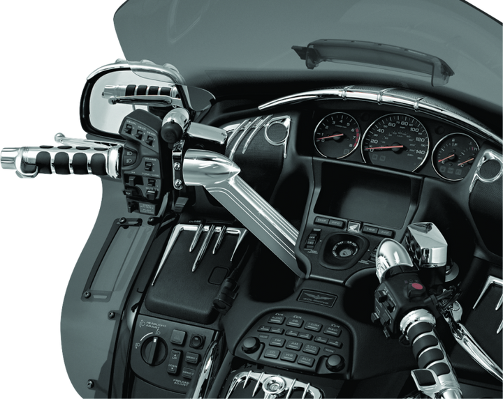 Kuryakyn Handlebar Top Cover 01-17 GL1800 Chrome