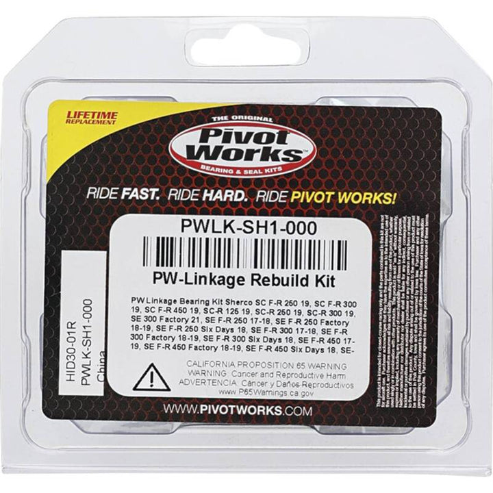 Pivot Works 2019 Sherco SC-R 125 Linkage Bearing Kit