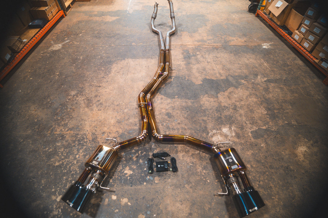 Valvetronic Designs Titanium Valved Cat-Back Exhaust