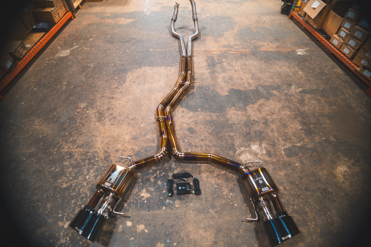 Valvetronic Designs Titanium Valved Cat-Back Exhaust
