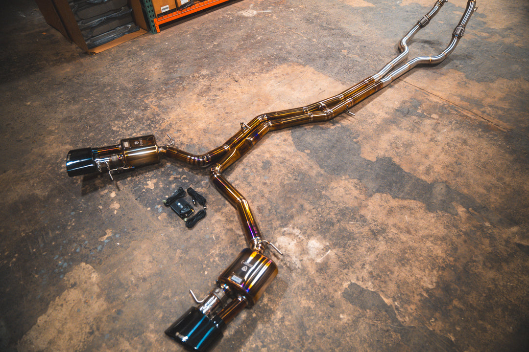 Valvetronic Designs Titanium Valved Cat-Back Exhaust - view 2
